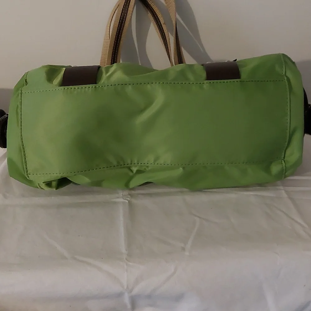 Franco Sarto green nylon shoulder bag - Picture 8 of 8